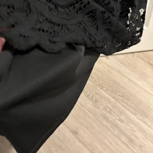 Vera Wang Formal Lace Maxi Dress - Picture 10 of 14